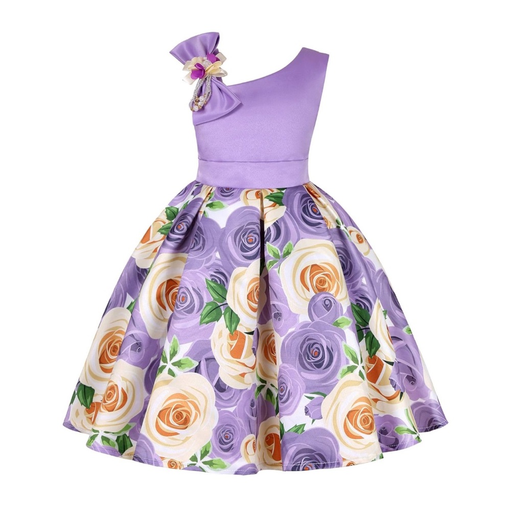 Toddler Girl Floral Dress